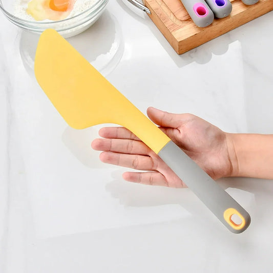 3er-Set Silikon Küchen-Spatel – Antihaft, Hitzebeständig, Vielseitig für Backen und Kochen