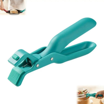Multifunktionale Anti-Scald Bowl Holder Clip – Silikon & Nylon, Rutschfestes Küchenzubehör