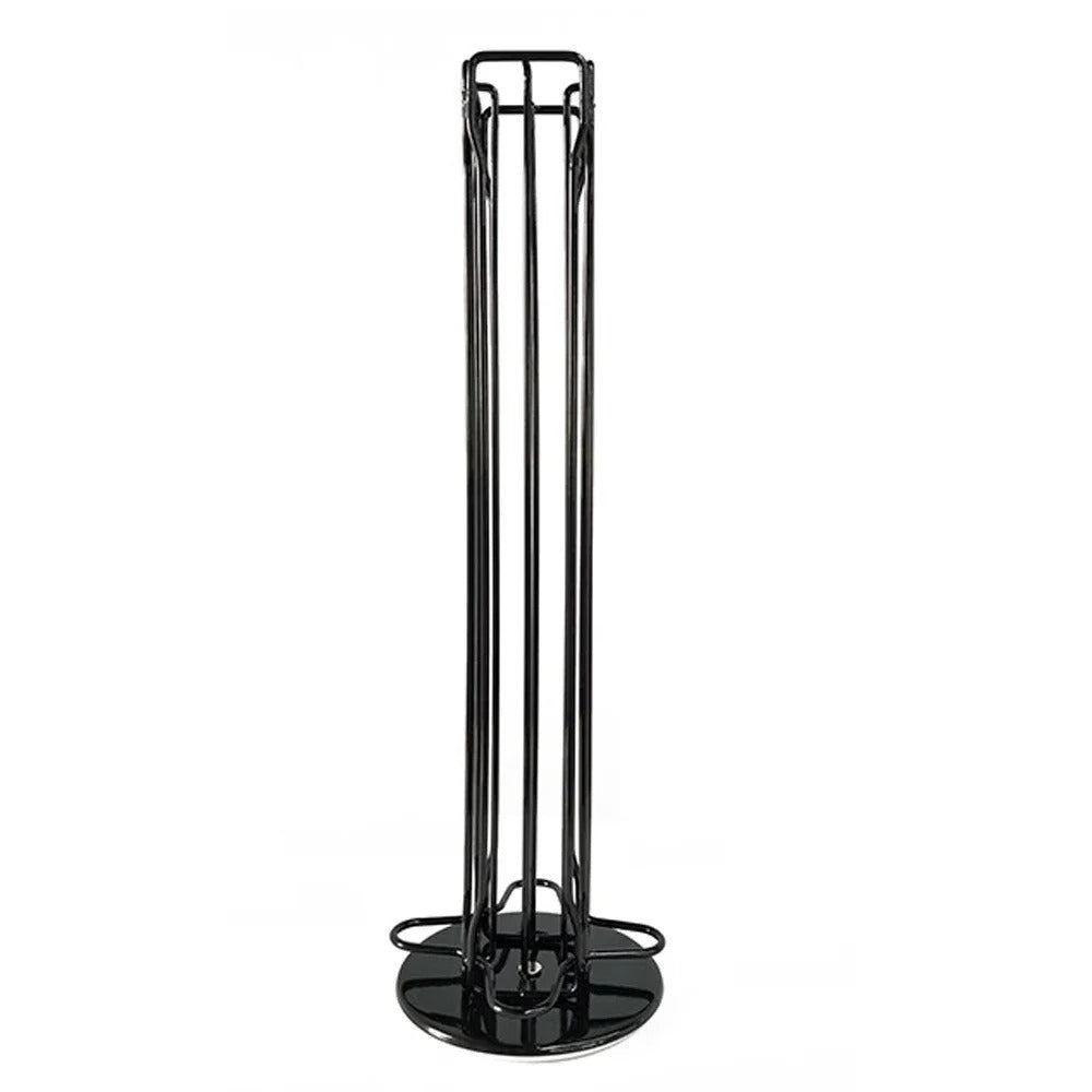 Kaffee Kapselhalter 40 Kapseln drehbar verchromt Edelstahl Kaffeekapsel Organizer für Küche