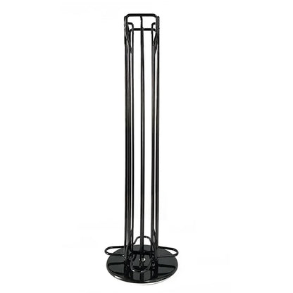 Kaffee Kapselhalter 40 Kapseln drehbar verchromt Edelstahl Kaffeekapsel Organizer für Küche