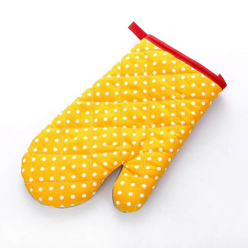 Magnetron Ofen Handschuhe, Isolierte Bakhandschuhe, Antislip & Hitzebeständig, Kreative Küche, 1 Paar