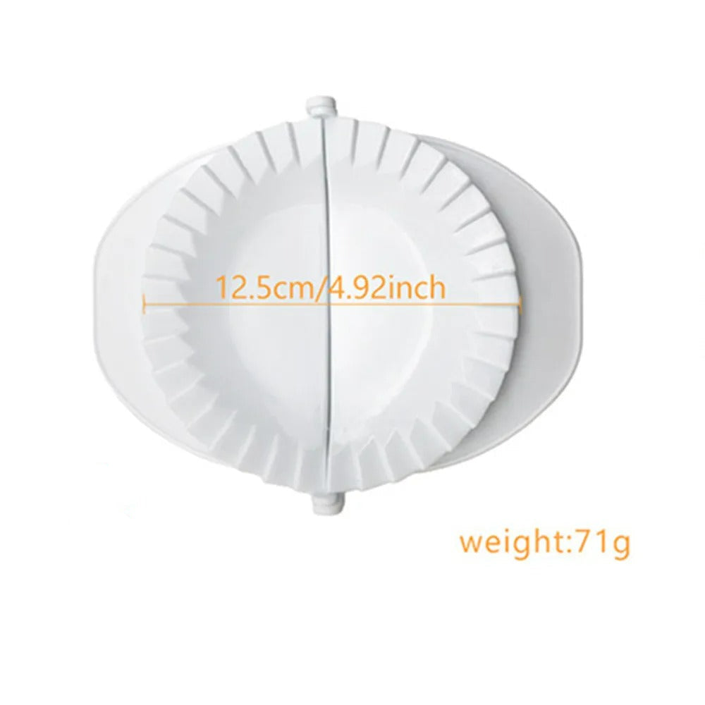 Knoedelmaker 4-Formate Ravioli Gyoza Dumpling Form, Einfach & Umweltfreundlich