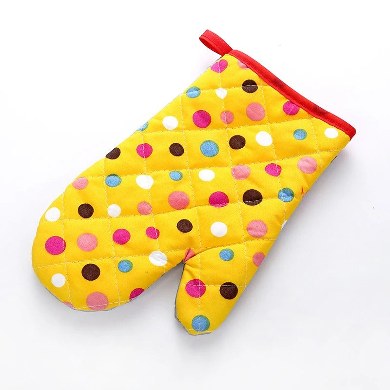 Magnetron Ofen Handschuhe, Isolierte Bakhandschuhe, Antislip & Hitzebeständig, Kreative Küche, 1 Paar