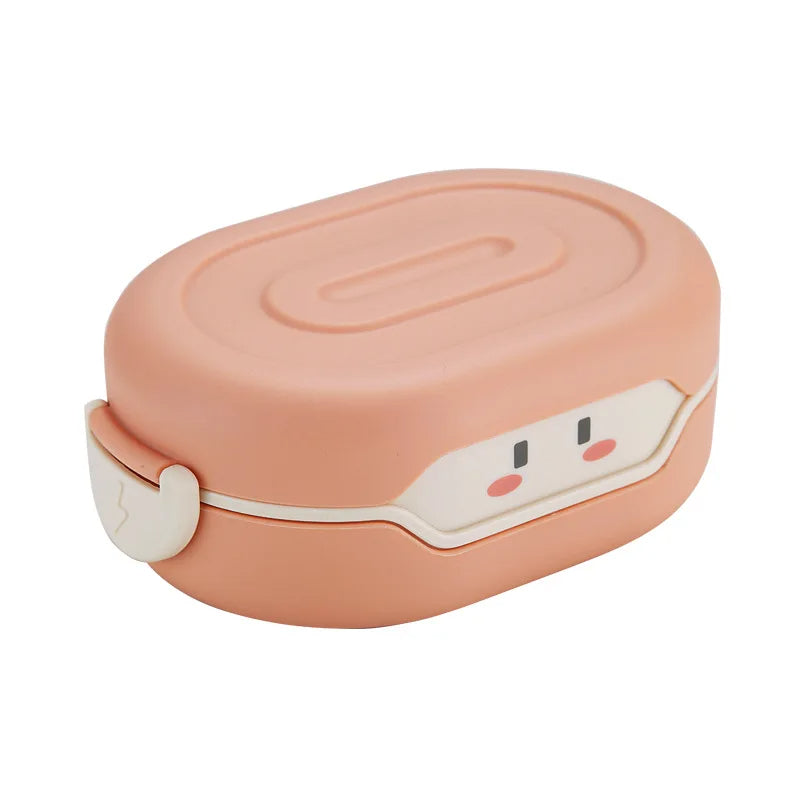 Bento Lunchbox für Kinder – 780 ml Brotdose im Japanischen Stil – Kawaii Lunchbox für Schule & Kindergarten