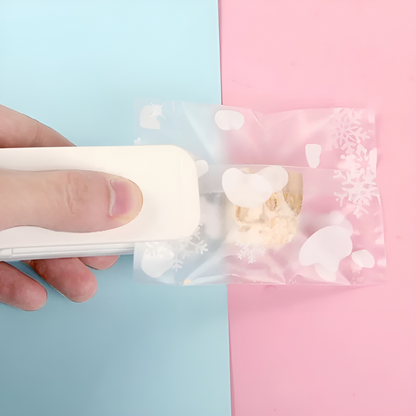 SnackSeal Snackversiegelung für frische und knusprige Snacks, tragbar und einfach zu benutzen