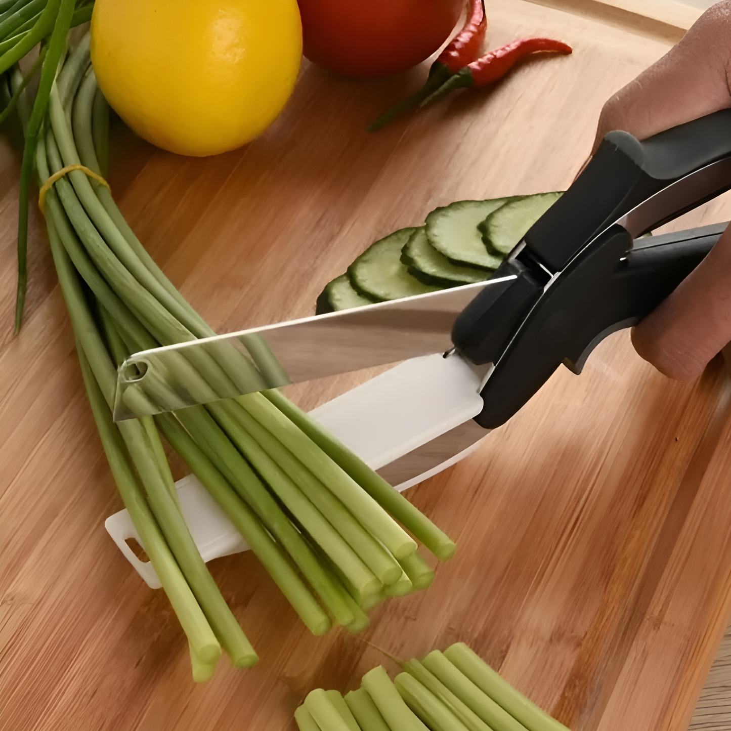 Küchenschere Edelstahl Präzisionsklinge – Mehrzweckschere für Gemüse, Fleisch und Kräuter